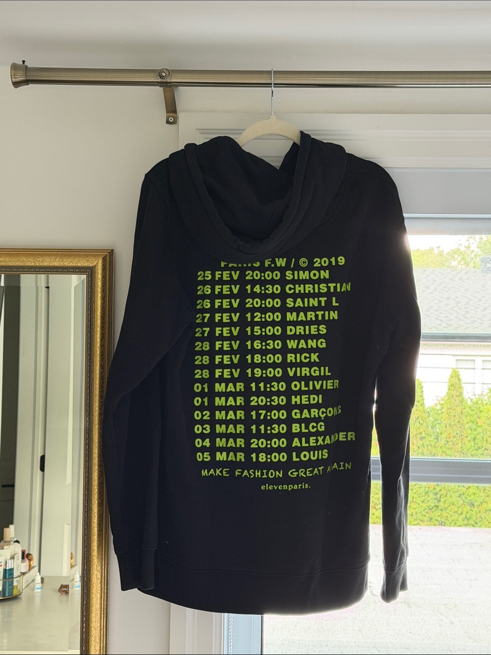 Paris Fashion Week hoodie